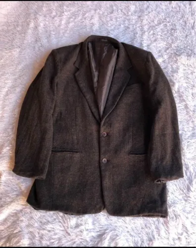 Blaser de lã masculino Wool Collection 56