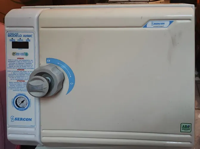 Autoclave Sercon 21 litros mod. AHMC 5(Relatório de inspeção e ART)
