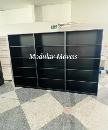 Prateleiras Adega MDF Preto