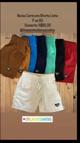 Short Linho Original