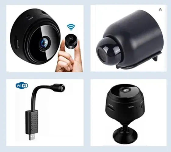 * Câmeras Espiães Segurança Wifi * z749