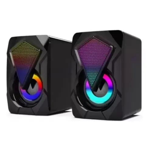 Caixa de Som Gamer Knup KP-RO800 Rgb 6W RMS - WZetta