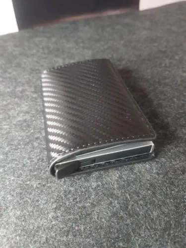 Carteira Anti Furto RFID Preto