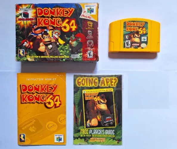 Donkey Kong 64 CIB Completo Nintendo 64 (SEM expansion pak)