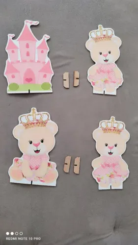 Display Ursinha Princesa 