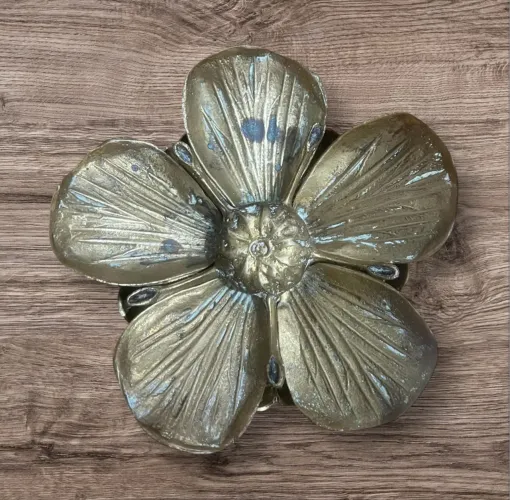 CINZEIRO EM BRONZE ANOS 60-70 INSPIRADO CASA GUCCI