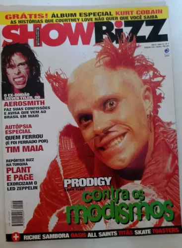 Revista Showbizz - Edição 153 - Abril 1997