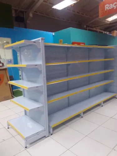 Prateleiras e míni porta palete  de Aço para Loja