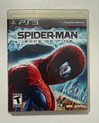 Jogo Spider Man Edge Of Time CIB Oara PS3
