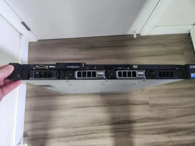 SERVIDOR DELL POWEREDGE R310, DUAL CORE I3-540, 4GB,  2 HDS 2 FONTES REDUNDANTES