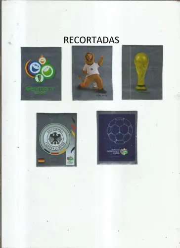 COPA 2006 - FIGURINHAS RECORTADAS A PARTIR 18.00 CADA