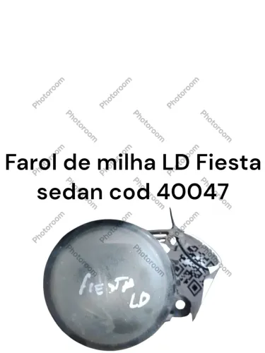 Farol De Milha Lado Direito Fiesta Sedan Cod 40047