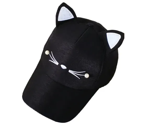 Boné De Gatinho Ajustável Adulto