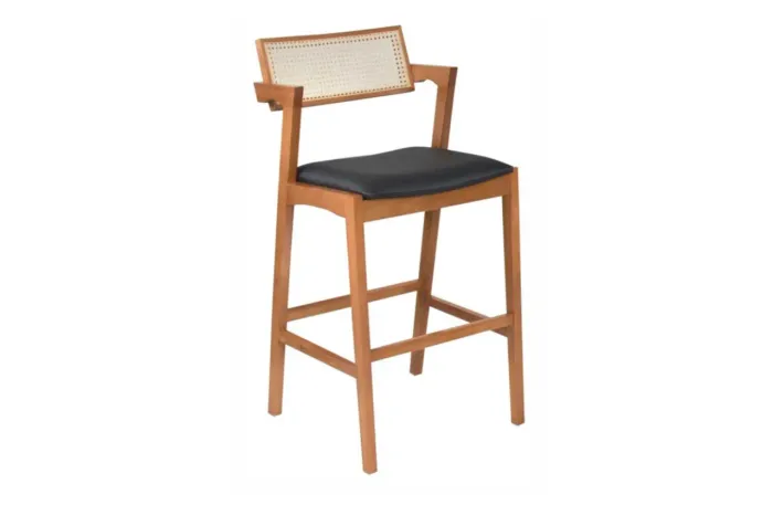 Banqueta Bistrô Encosto Telinha 2 Unidades r32