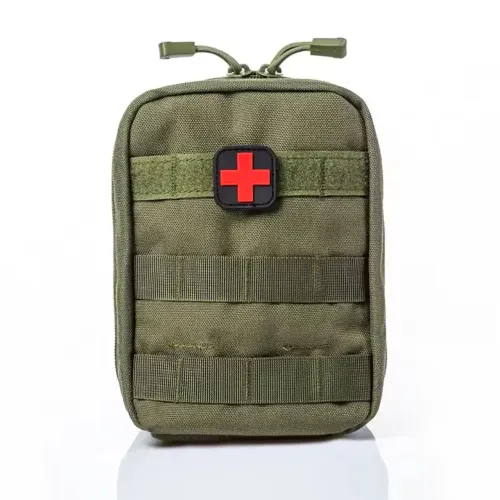 bolsa médica tática NOVA, com sistema MOLLE para kit de primeiros socorros. 
