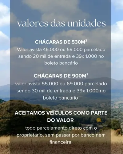 Chacaras em serra azul 