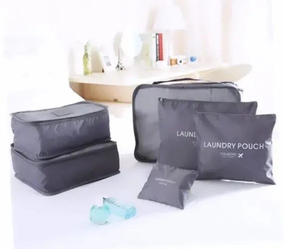 Kit Organizador de Malas - Cinza