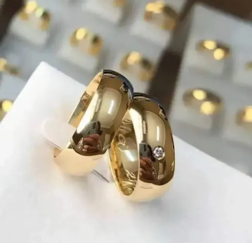 ALIANÇAS DE MOEDA ANTIGA CASAMENTO E NOIVADO
