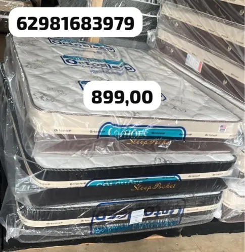 Cama box colchão d28 novA