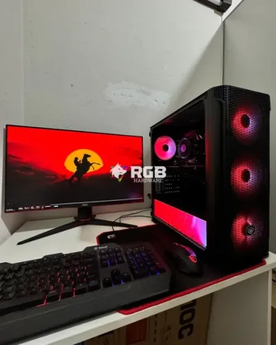 PC Gamer COMPLETO intel core i3 + RTX2060+ 1 ano de garantia e em até 12x