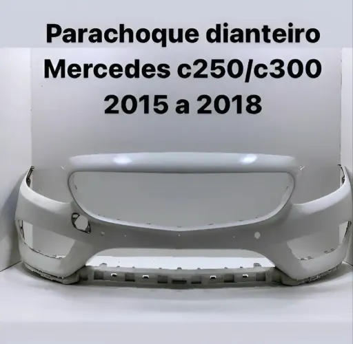 Parachoque dianteiro mercedez c250 2015 a 2018