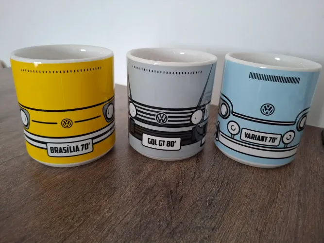 Kit canecas Volkswagen oficina de clássicos