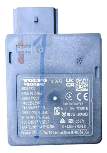 Modulo Radar Sensor Anti Colisao Volvo Ex * (Usado)