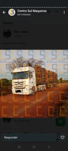 Barbada conjunto Actros 2651 para pessoas exigente preço pra vender 