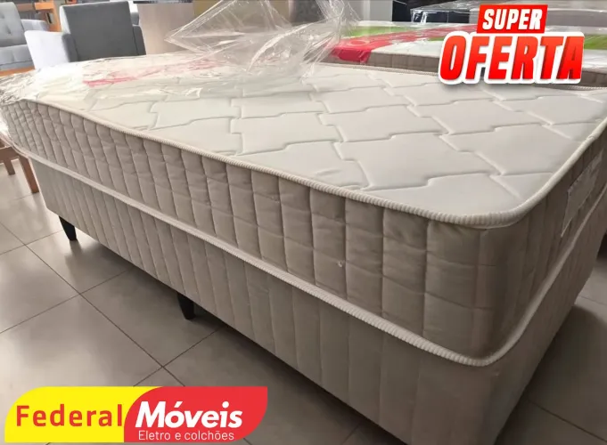 Cama Box Solteiro 88cm Nova Campeã de Vendas - Solicite Nosso Catálogo 