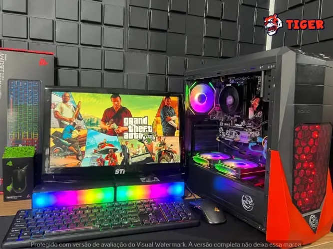 Pc Gamer Completo RYZEN 3 GTA 5 RP COD WARZONE E FORTINITE