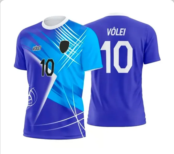? Camiseta de Vôlei Dry Fit com Proteção UV