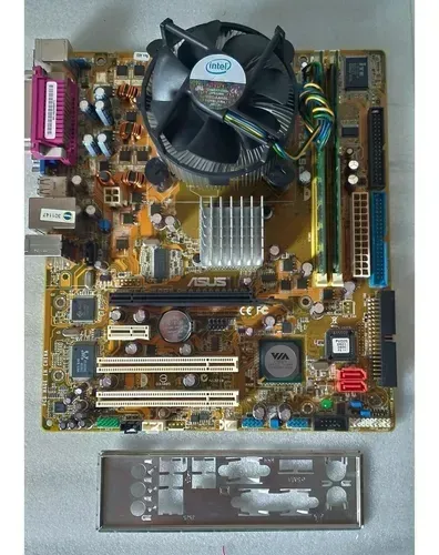 kit placa mãe e processar pentium 775 com memoria 2GB