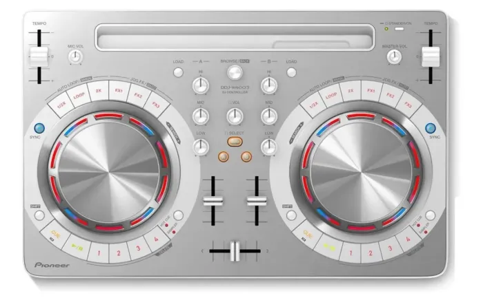 Controladora pioneer wego3 branca perfeita dj