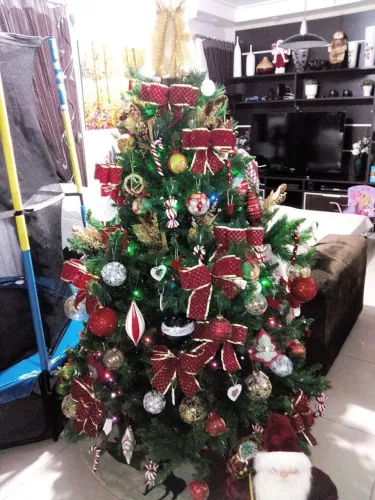 Árvore de natal 1,80m - super cheia
