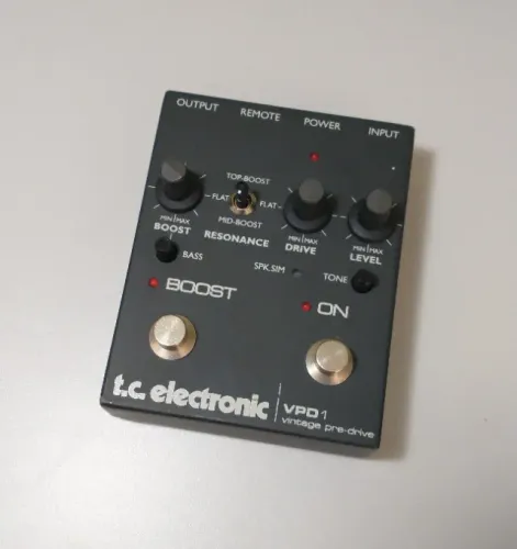 Pedal Tc Electronic Vintage Pre-drive Vpd-1