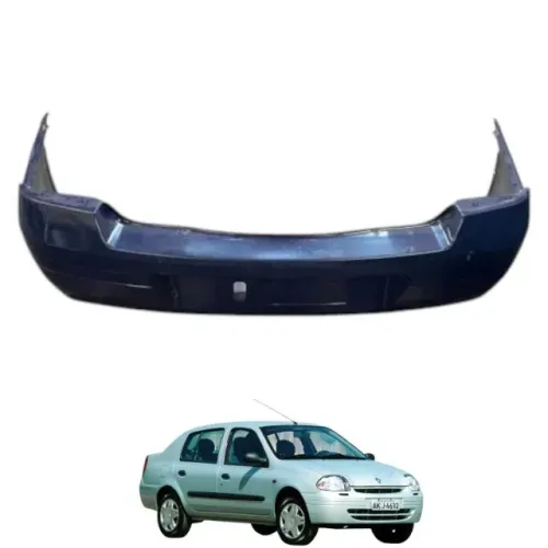 Parachoque Traseiro Renault Clio Sedan 2001 2002 2003 2004 2005 
