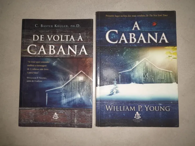 Livro A Cabana e De Volta a Cabana de William P. Young