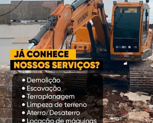Locação e serviços terraplanagem 
