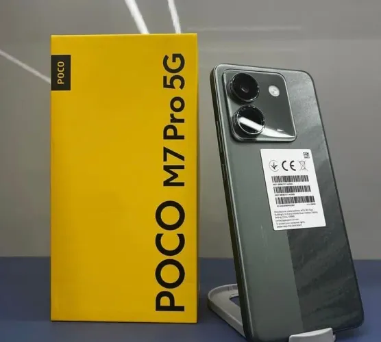 Poco M7 Pro NFC 5G 256GB/08GB RAM Novo Lacrado Entregamos Grátis