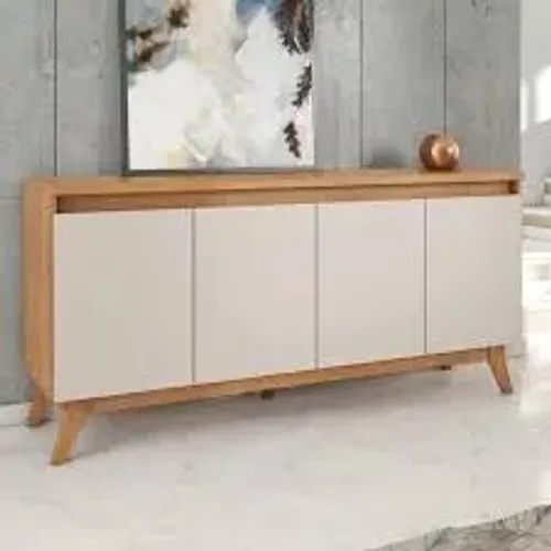 Buffet Filipe.Flip 4Pts Mel.Off White Viero - Entrega Rápida!