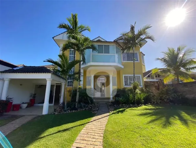 Casa Mansão na Barra da Tijuca - Condomínio Crystal Lake - 6 Quartos 674m2