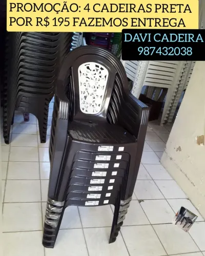 CADEIRA PRETA EKF DUE.E K.E ZJS ENTREGO HOJE 