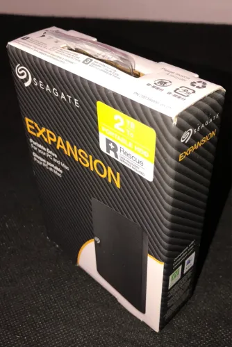 HD externo Seagate de 2 Tb novo e lacrado