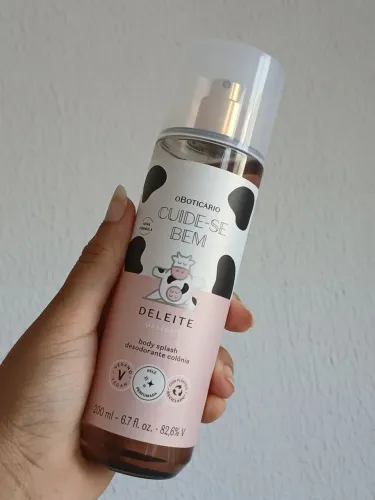 Body Spray Cuide-se Bem Deleite