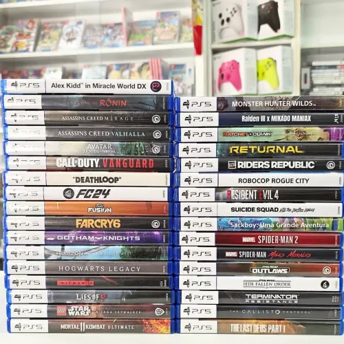 Ps5 jogos disponíveis lista top de Seminovos