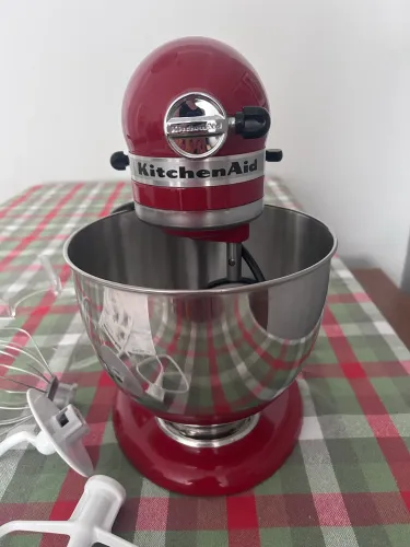 batedeira kitchenaid artisan empire red - kea33cv - 110v
