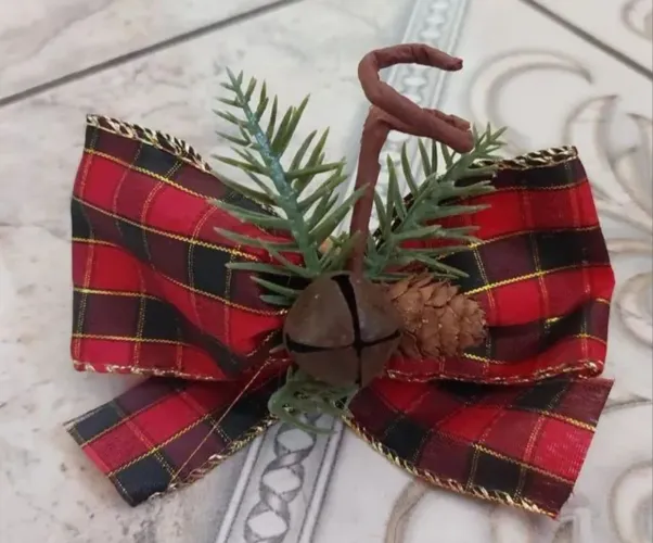 01 anel porta guardanapo argola natalino enfeite de prato mesa guirlanda fita de natal 