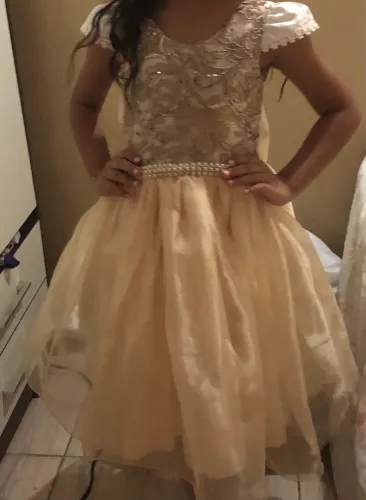 Vestido festa infantil