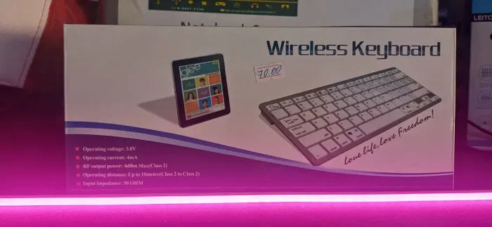 Teclado Wireless Sem Fio - Novo