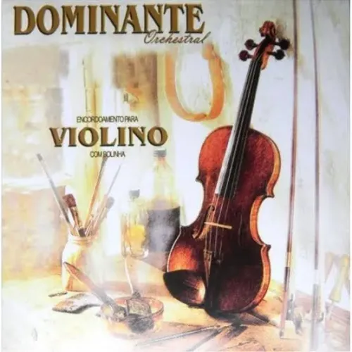Encordoamento violino dominante com bolinhas